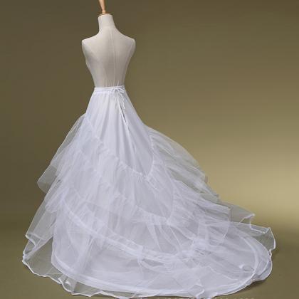 Petticoat For Wedding Dress With Chapel Train..