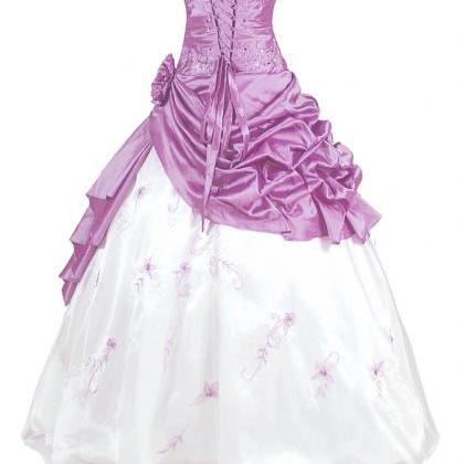 Prom Dress,light Purple Prom Dress,ball Gown Prom..