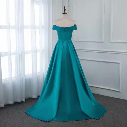 Fashion 2019 Blue Evening Dress Pageant Dresses..