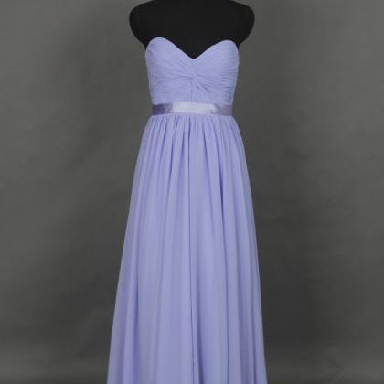 2016 Lavender Long Elegant Prom Dress Real Photo..
