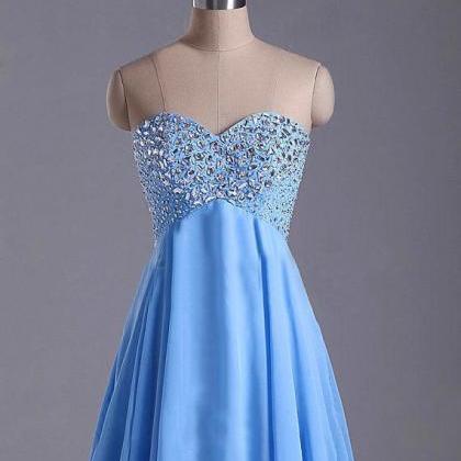 Cocktail Dresses 2016,sweety Mini Sweetheart Blue..