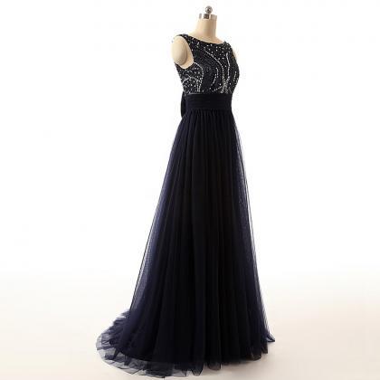 Black Prom Dresses,sexy Prom Dress,a Line Prom..