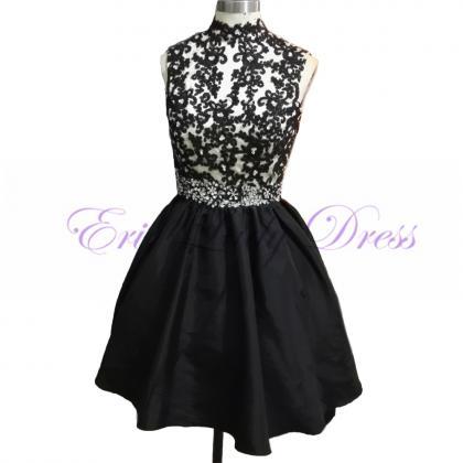 Little Black Dresses Short Prom Dresses Black..