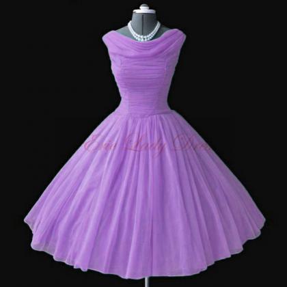 Short Prom Dress,purple Prom Dresses, Short Prom..