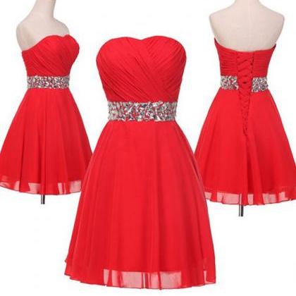 Graduation Dresses,red Homecoming Dresses,..