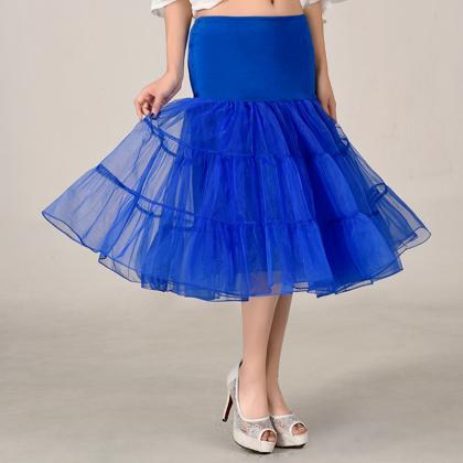 2016 Royal Blue Petticoat Summer Dr..