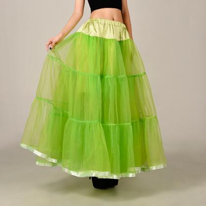Beautiful Long Skirt, Tutu Skirts,petticoat