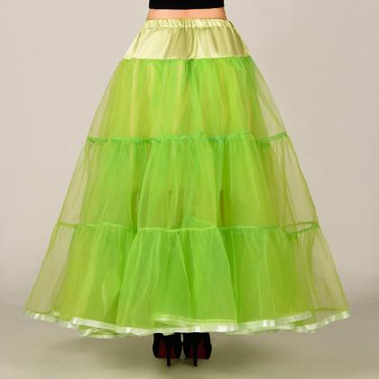 Beautiful Long Skirt, Tutu Skirts,petticoat
