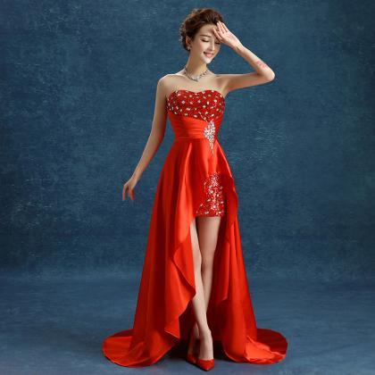 Prom Dress,red Prom Dress,sexy Prom..