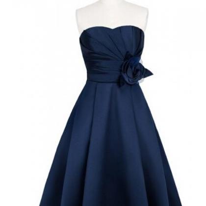 Navy Blue Bridesmaid Dress,bridesmaid..