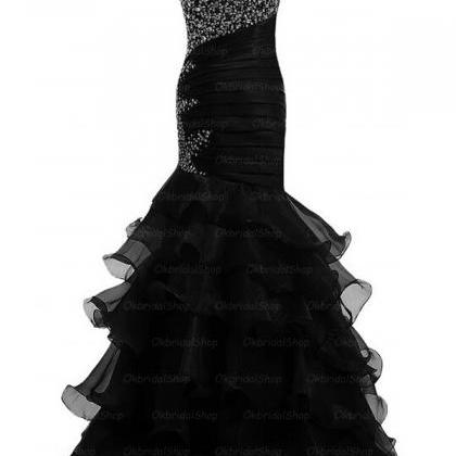 Evening Dresses, Party Dress, Black Prom..
