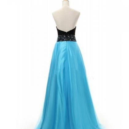 Evening Dresses, Party Dress, Blue Prom Dresses,a..
