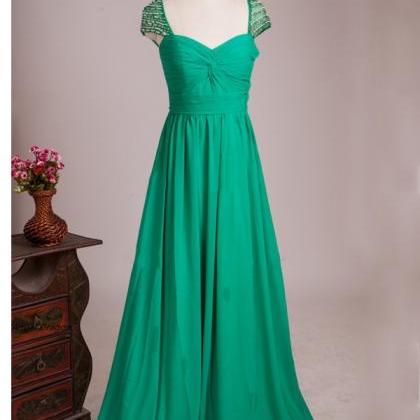 Evening Dresses, Party Dress,green Prom Dresses,a..
