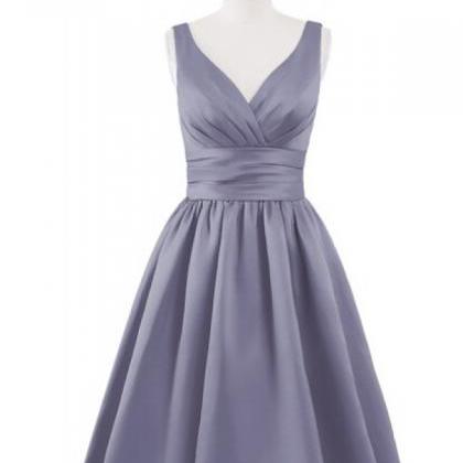 prom dresses,Short Gray Prom Dresse..