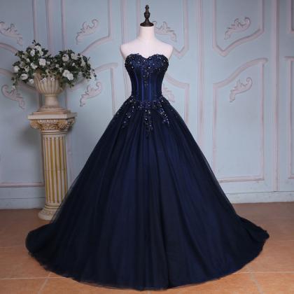 Custom Made Sweetheart Ball Gown Formal Dresses..