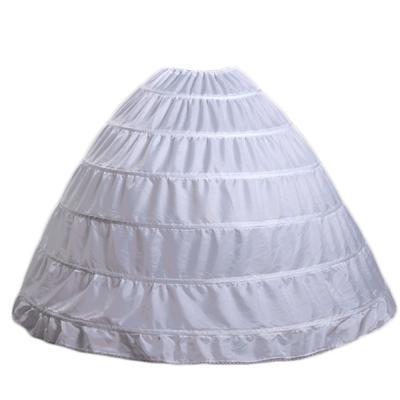 6 Hoops Wedding Petticoat Tulle Crinoline Ball Gown Bridal Underskirt Wedding Accessories