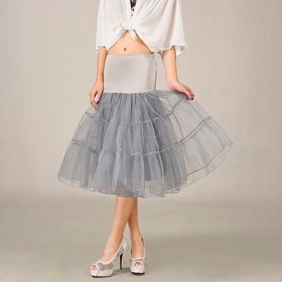 2016 Grey Summer Dress,New Short A Line Petticoat,Crinoline Underskirt, Tutu Skirts, Wedding Dress Skirt ,A Line Skirts