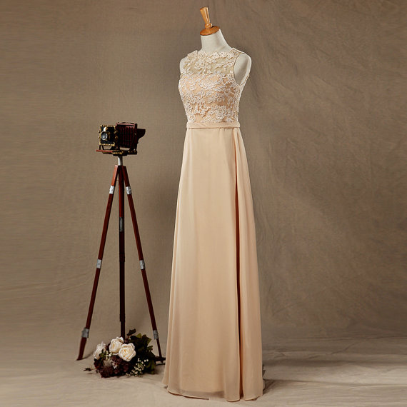Sexy Champagne Dress S652 main image 1