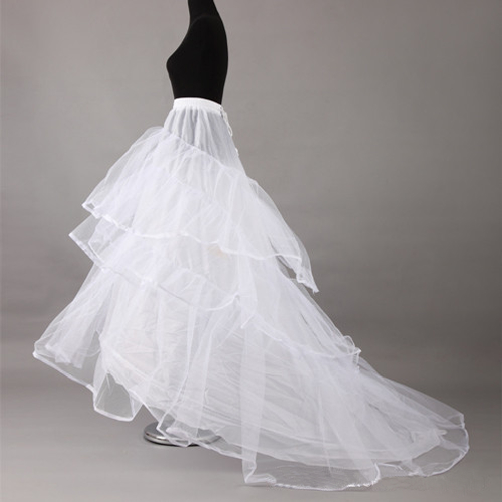 Petticoat For Wedding Dress With Chapel Train Crinoline Bridal Underskirt Wedding Accessories