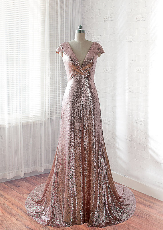 formal gold dresses A-Line Tulle Gold Sequin Long Prom Dress, Gold Long Evening Dress US SIZE:18 Black & Purple Overbust clothes: evening dresses