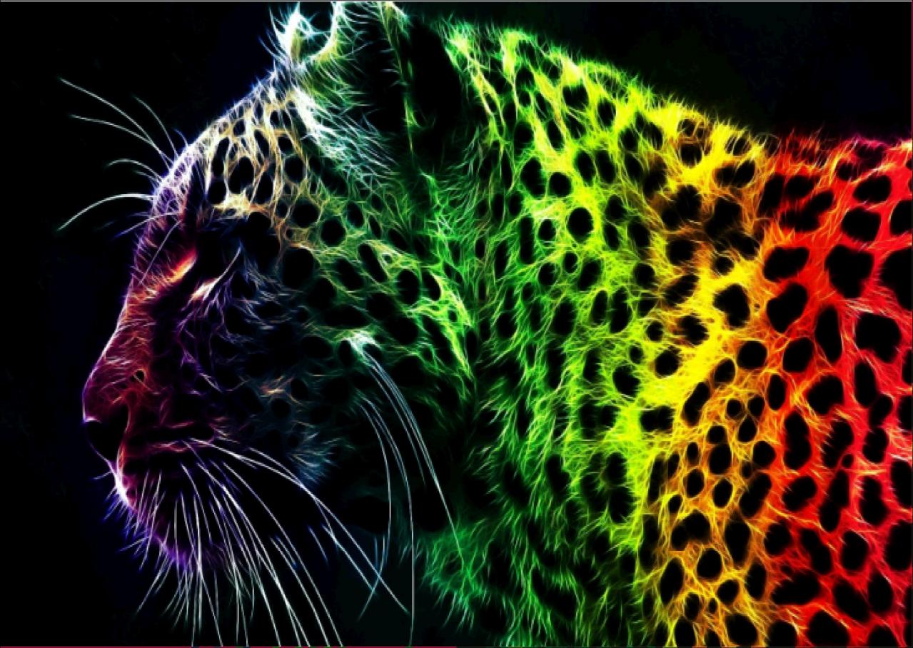 Animal Diy Diamond Painting Colorful Leopard Cross Stitch Kit Home Decoration Bedroom Decor Wall Painting