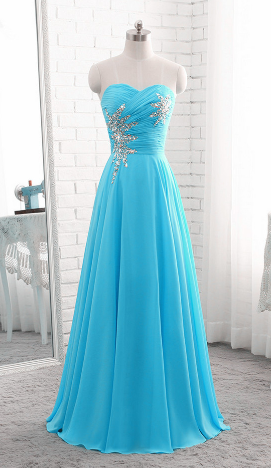 Baby blue clearance prom dresses 2018