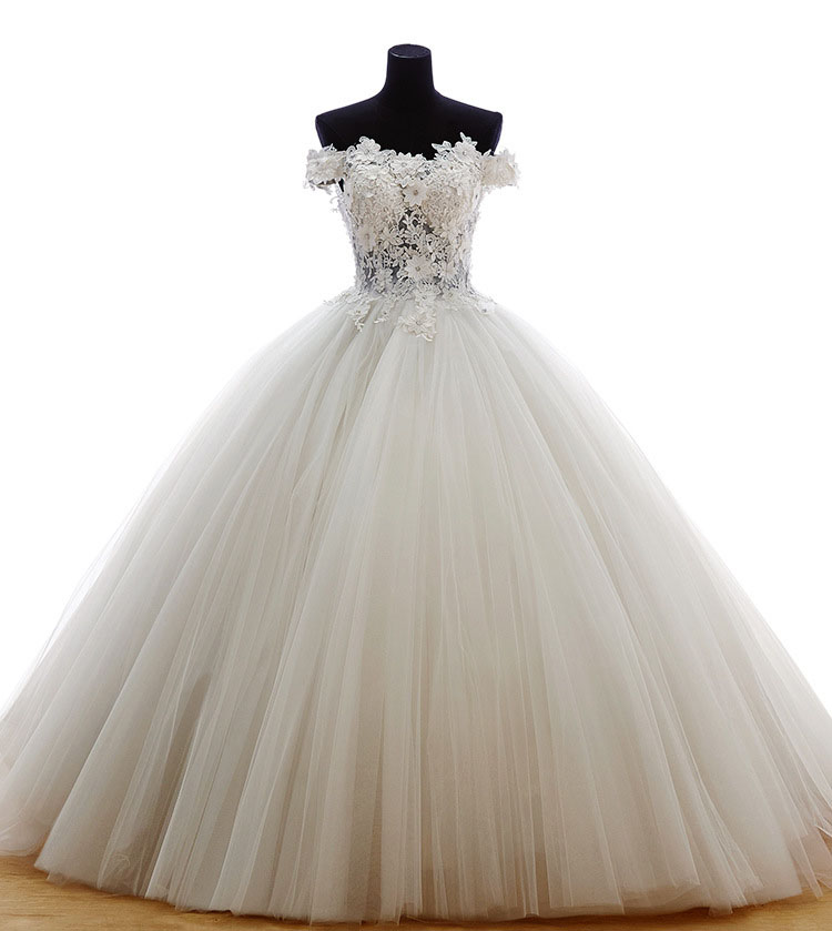 White Quinceanera Dress 2019 Tulle Ball Gowns Vestidos De 15 Debutante Gowns Prom Dresses Princess Gowns