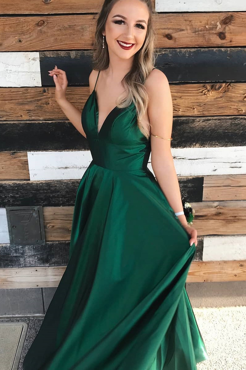green homecoming dresses 2019