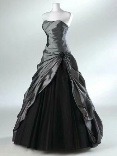 quince dresses grey Gray Duststar Tulle Ball Gown Quinceanera Dress