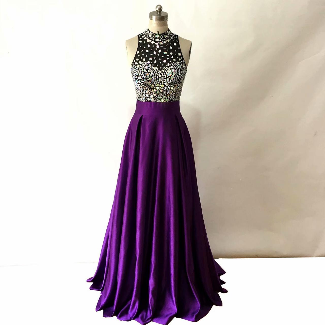 Prom dresses, purple evening dress, prom gwons,party dresses, sexy evening dresses, cheap prom dresses