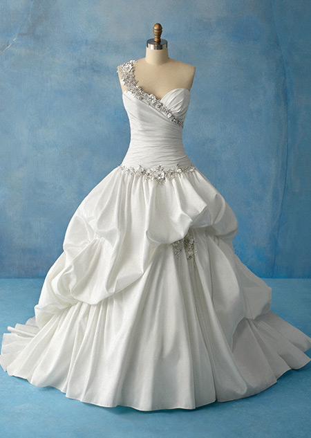 one shoulder wedding dresses 2019