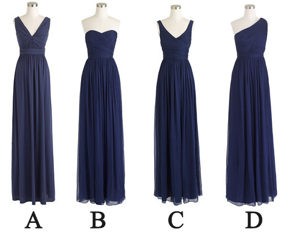 10 Best Bridesmaids Styles To Copy 2019 – A Million Styles  Navy blue bridesmaid  dresses, Cheap bridesmaid dresses, Bridesmaid dressing gowns