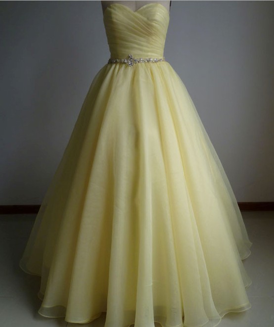 2019 Evening Dress,quinceanera Dresses,ball Gown Evening Dresses,sweet 16 Dresses,yellow Tulle Prom Dresses, Formal Evening Gowns, Party