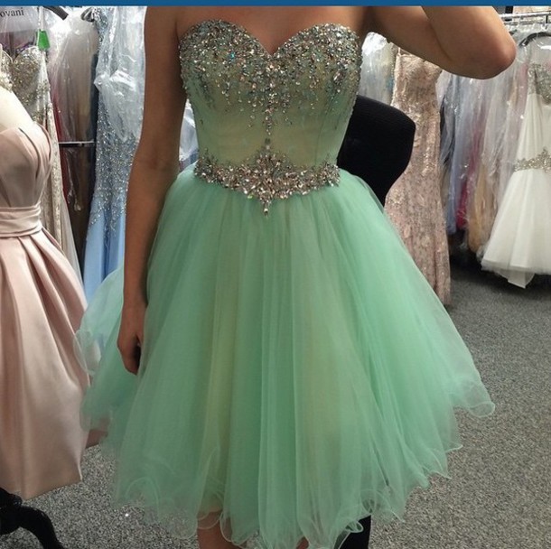 sage green homecoming dress
