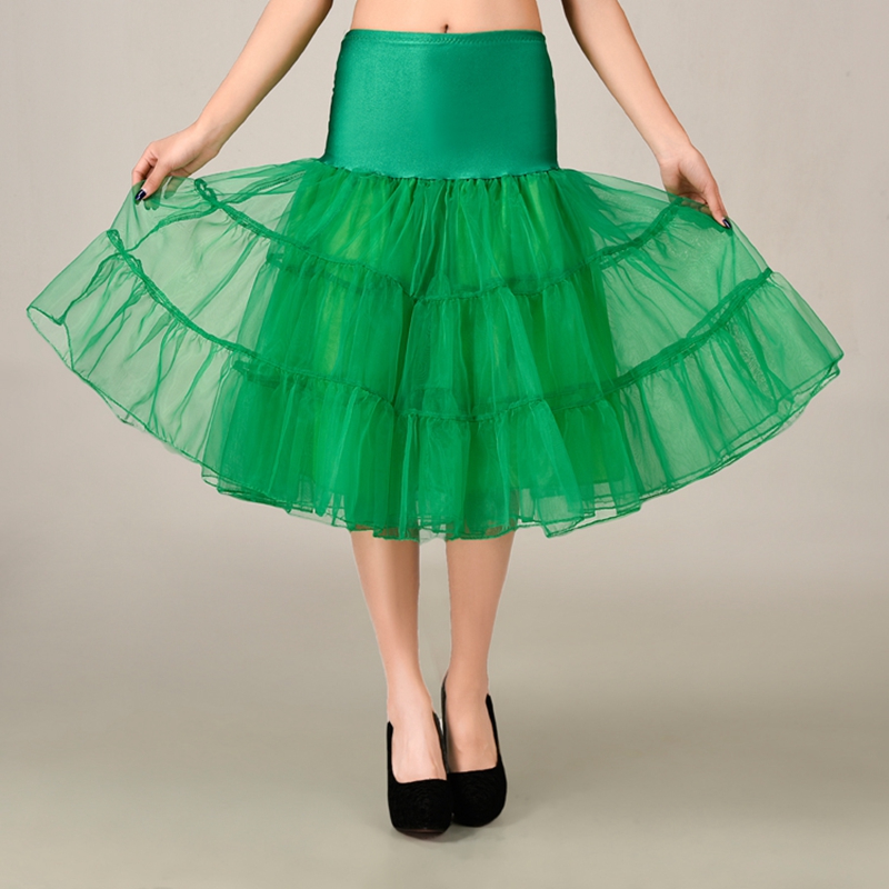 short skirt with petticoat