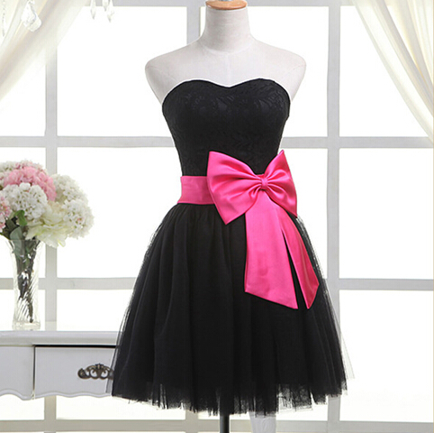 Prom Dresses,short Black Prom Dresses,tulle Prom Dresses,2016 Prom Dresses,short Black Evening Dress,graduation Dresses, Homecoming Dresses,