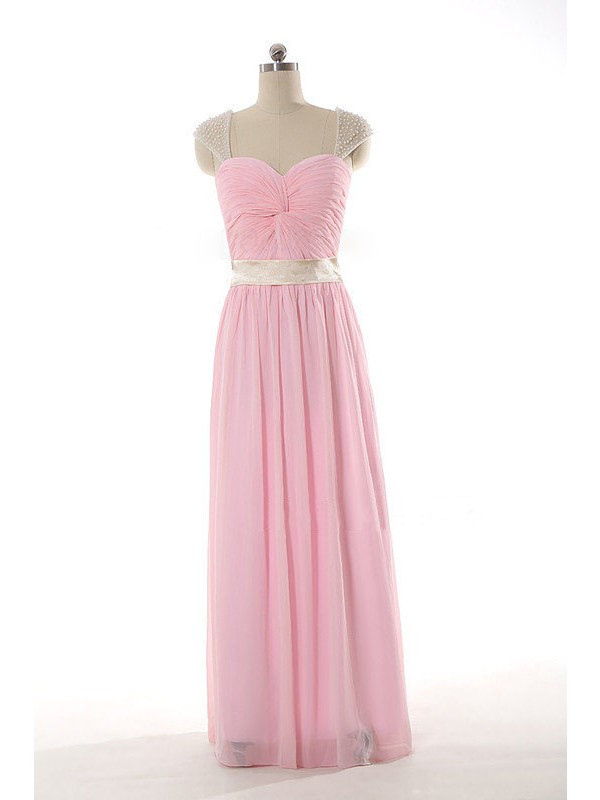 Elegant Long V Neck Pink Bridesmaid Dresses, Beautiful Floor Length Bridesmaid Dresses, Wedding Party Dresses,formal Gowns,prom Dresses,evening