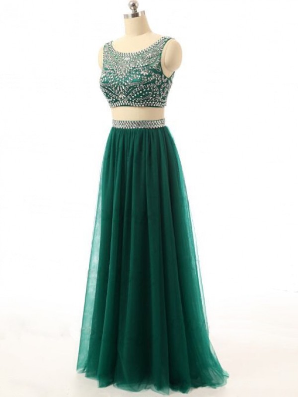 Prom Dress,hunter Green Prom Dress,2 Piece Prom Dress,sexy Evening Gowns,party Dress,a Line Prom Dress,long Prom Dresses,2016 Prom Dresses,prom