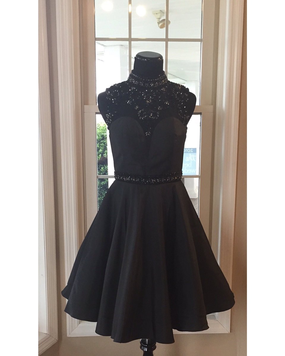 elegant black dresses for party
