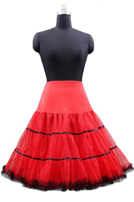 2017 Cheap Tutu Petticoats Tulle Underskirt Short Skirts for Wedding Dress Crinoline Women Skirt In Stock 