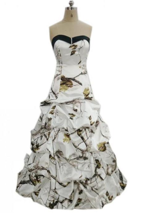 Camo Wedding Dress Luulla