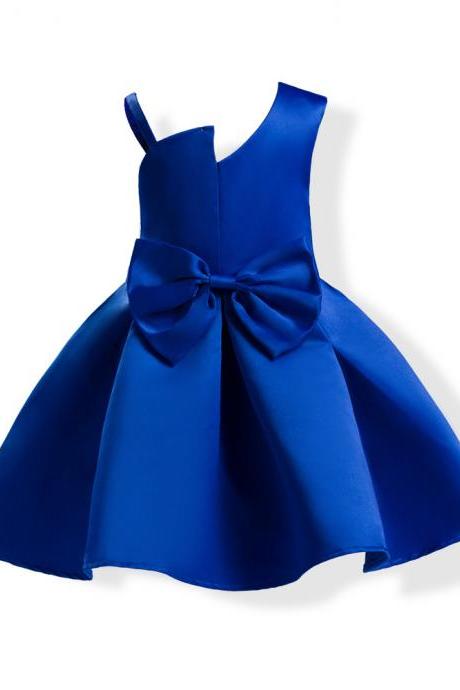 blue flower girl dress,girls dresses for party and wedding,first communion dresses for girls,ball gowns for girls