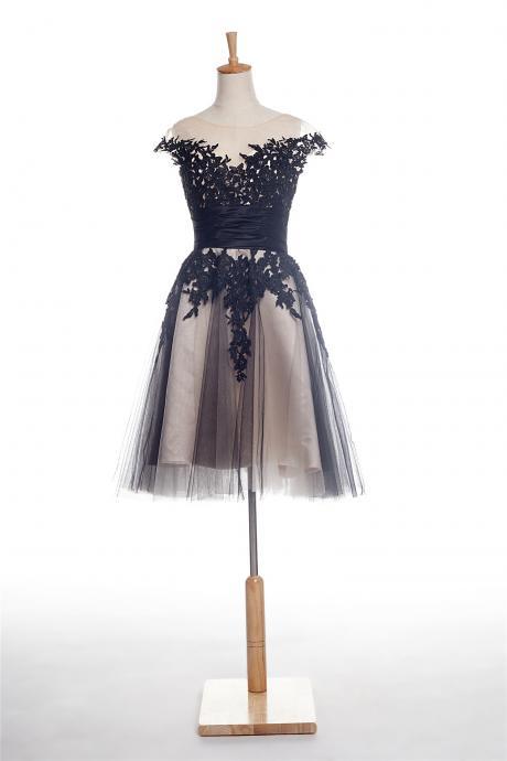 Homecoming Dress,tulle Homecoming Dresses,lace Applique Short Homecoming Dresses, Short Party Dresses,cocktail Dresses,prom Gowns