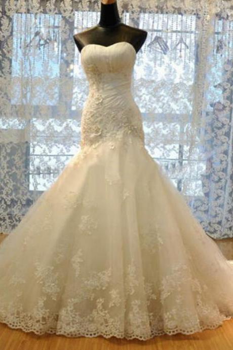 2019 Wedding Dresses,Strapless Wedding Dresses, Mermaid Wedding Dresses,Lace Wedding Dresses,Plus Size Wedding Dresses,Wedding Gowns,Bridal Gowns