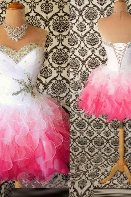 sexy evening dresses 2019,short party dress , organza beaded sweetheart cocktail dresses ,elegant prom dresses,2019 new arrival formal dresses