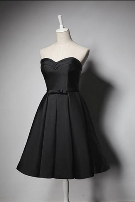 8th Grade Graduation Dresses,black Homecoming Dresses, Homecoming Dresses,graduation Dresses,2016 Homecoming Dress,satin Homecoming Dress,sexy