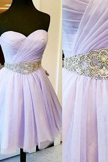 Prom Dress,Homecoming Dresses, Cocktail Dresses,Light Purple Prom Dress,Short Prom Dresses,Custom Made Prom Dresses,Sexy Prom Dress,2016 Prom Dresses