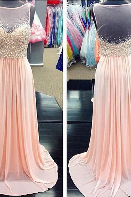 Elegant Long Pink Prom Dresses Sexy Backless Evening Dresses 2016 Real Photo Women Party Dresses Formal Gowns