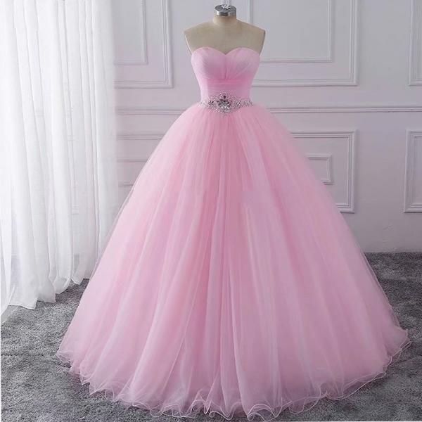 Pink Ball Gown Quinceanera Dresses Elegant Sweet 16 Dress Debutante Gowns Dress Formal Prom Patry Gown