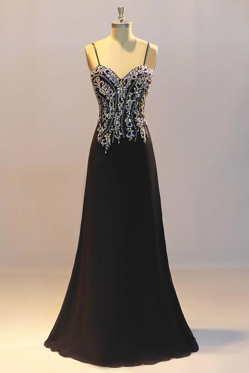 2015 Prom Dresses Black Prom Dressessheath Prom Dresses Crystal